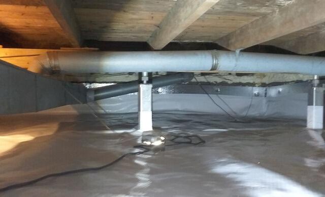 Crawl Space Encapsulation and Insulation in Wisconsin Rapids, WI - After Photo