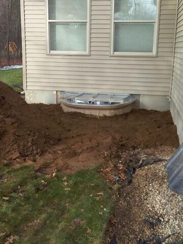 Basement Egress Window Installation in Wisconsin Rapids, WI - After Photo