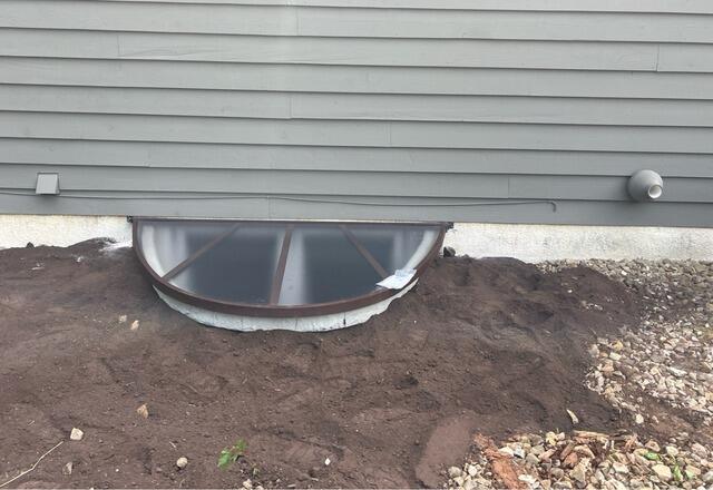 Egress Window Well Replacement in Marshfield, WI - After Photo