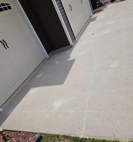 Settled Concrete Repair in Greenville, WI - After Photo