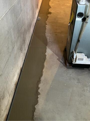 Basement Waterproofing and Sump Pump Installation in Merrill, WI - After Photo