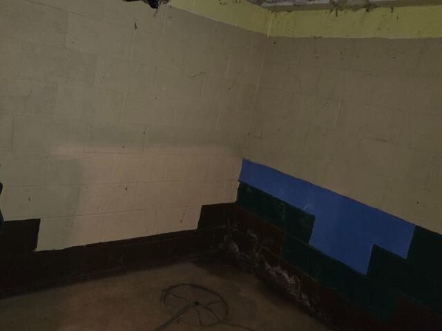 Basement Waterproofing with Interior Drainage in Merrill, WI - Before Photo