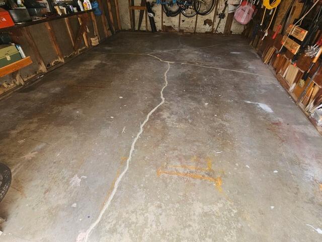 Garage Floor Concrete Leveling and Crack Repair in Green Bay, WI - After Photo