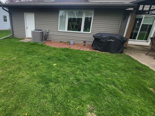 Egress Window Installation in Green Bay, WI - Before Photo