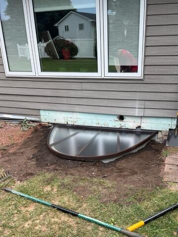 Egress Window Installation in Green Bay, WI - After Photo