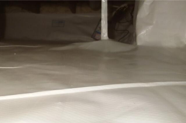 Dusty, Damp Crawl Space Encapsulated & Moisture Controlled in De Pere, WI - After Photo