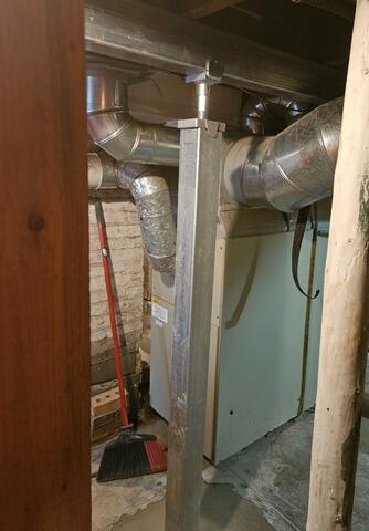 Sagging Floors Stabilized in Older Denmark, WI Home - After Photo