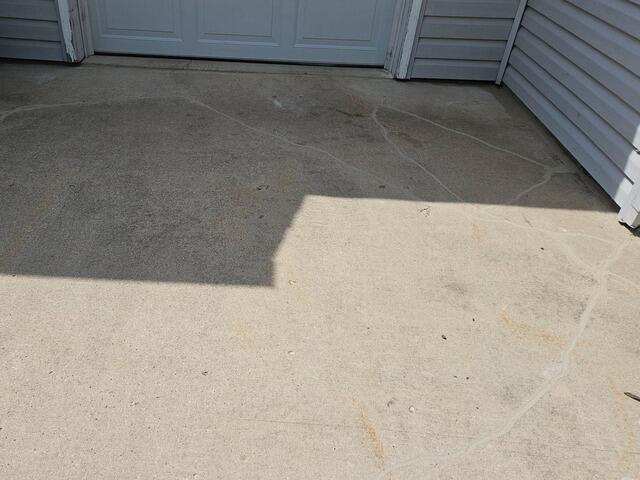 Sunken Garage Apron Lifted and Sealed in Oneida, WI - After Photo