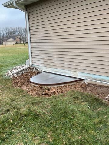 New Egress Window Adds Light and a Safe Exit in Pulaski, WI - After Photo