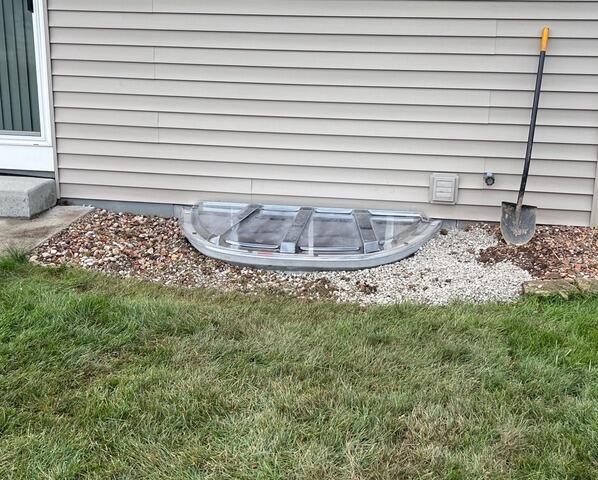 Egress Window Replacement Improves Basement Safety and Natural Light in Black Creek, WI - After Photo
