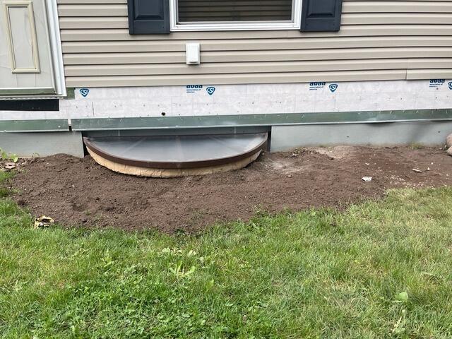 Egress Window Installation Improves Basement Safety and Natural Light in Hortonville, WI - After Photo