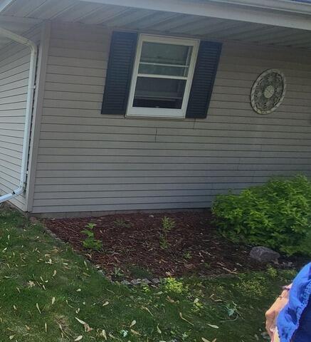 Basement Egress Window Installation in Kaukauna, WI - Before Photo