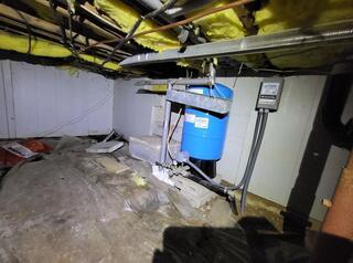 Before & After: Crawl Space Moisture & Air Quality Issues Resolved in Cedar River, MI