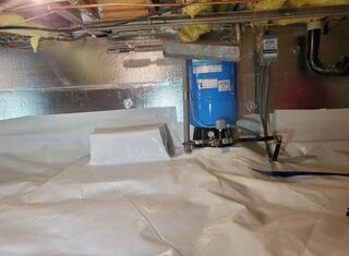 Before & After: Crawl Space Moisture & Air Quality Issues Resolved in Cedar River, MI