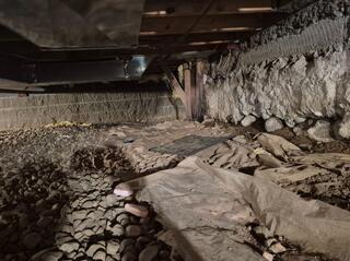 Crawl Space Encapsulation & Waterproofing in Tripoli, WI