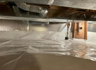 Crawl Space Encapsulation & Waterproofing in Tripoli, WI