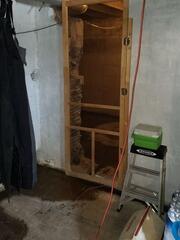 Basement Waterproofing System Installed In Seymour, WI