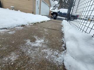 Concrete Sidewalk Repaired In Seymour, WI