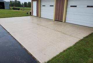 Concrete Driveway Repaired In Pittsville, WI