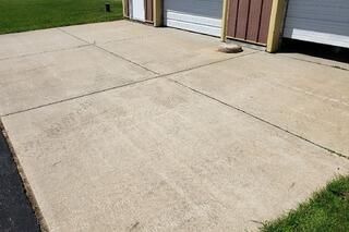 Concrete Driveway Repaired In Pittsville, WI