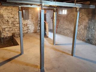 Foundation Settling Repair in Kewaunee, WI