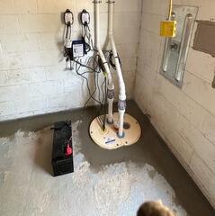 Basement Water Control and New Sump Pump with Battery Back-up In Reedsville, WI