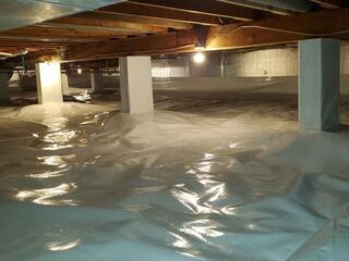 Crawl Space Encapsulation System Solves Moisture and Energy Efficiency Issues in Fish Creek, Wi