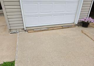 Concrete Garage Apron Lifting & Joint Sealing in Marshfield, WI