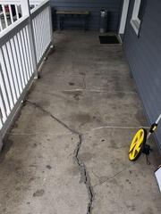 Concrete Patio Repaired In Plover, WI