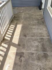 Concrete Patio Repaired In Plover, WI