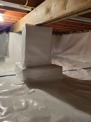 Crawl Space Encapsulation System In Baileys Harbor, WI