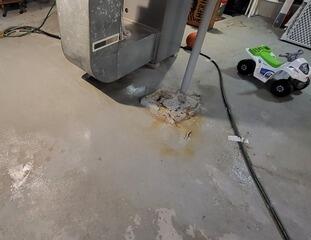 Wet Basement Receives Makeover With Sump Pump and Water Control System Installation In Clintonville, WI