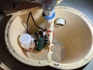 Old, Inefficient Sump Pump Replaced & Water Control System Installed in New Holstein, WI