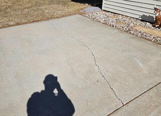 Uneven Concrete Slabs Lifted, Leveled and Sealed in Pittsville, WI