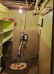 Basement Water Issues Resolved with New Sump Pump System Featuring Battery Back-up in Saint Cloud, WI