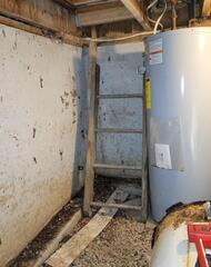 Crawl Space Enclosed, Insulated and Waterproofed in Markesan, WI