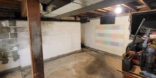 Waterproofing basement with WaterGuard in Mishicot, WI