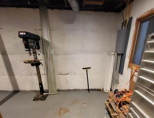 Wet Basement Repaired with New Sump Pump & Drainage System in Shawano, WI