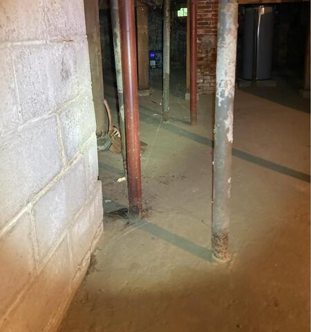 Failing Crawlspace in Pownal, ME Revamped with CleanSpace