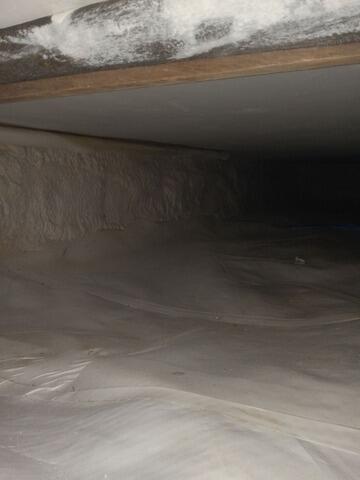 Etna, ME Crawlspace Upgraded with CleanSpace