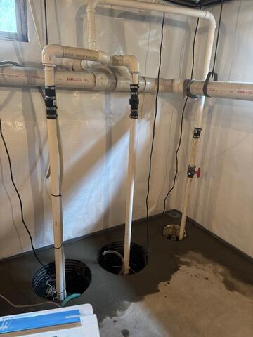 Kennebunkport, ME Basement Now Dry With CleanSpace - After Photo