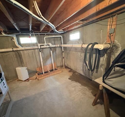 Kennebunkport, ME Basement Now Dry With CleanSpace - Before Photo