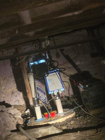 Crawl Space Flooding in Arrowsic, ME - After Photo