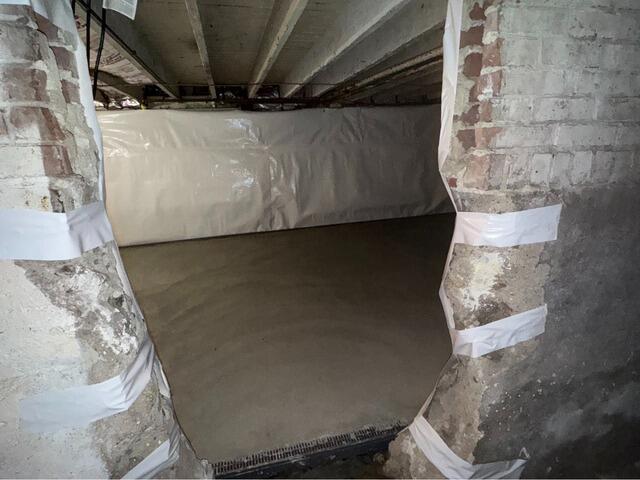 Continuous Water Coming Into Basement in Lewiston, ME - After Photo