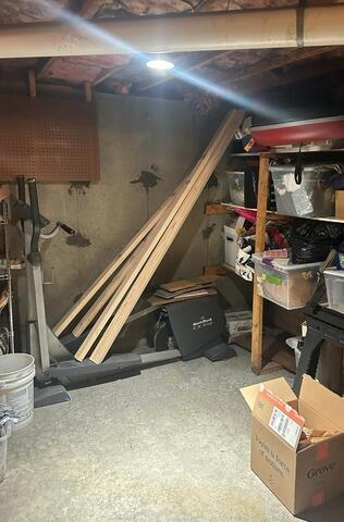 Flooding in Portland, ME Basement - Before Photo