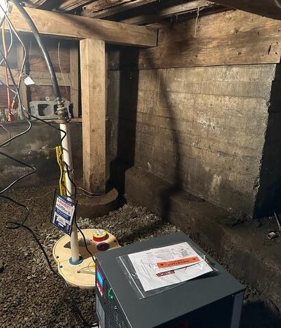 Old Sump Can't Keep Up in Eastport, ME - After Photo