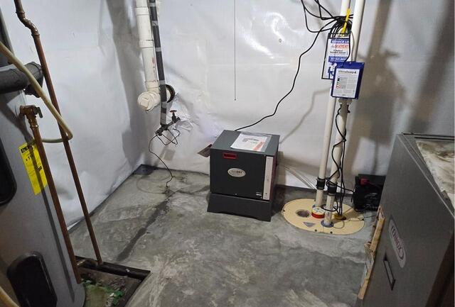 Buckfield Basement Waterproofing - After Photo