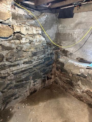 Bowing Walls in Houlton, ME - Before Photo