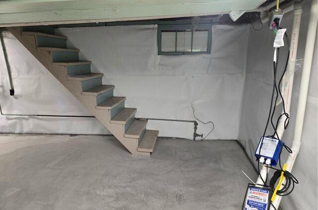 Older Basement Leaking in Auburn, ME - After Photo