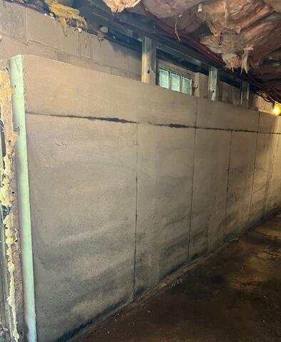 Shifting Walls in Lisbon, ME Need StableLock - After Photo